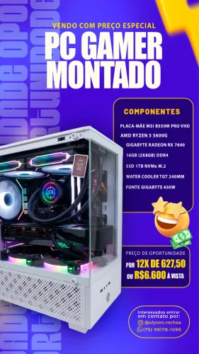PC GAMER MONTADO