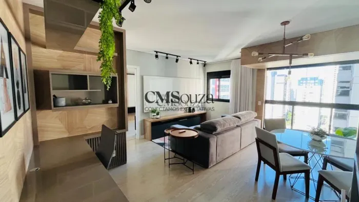 Apartamento à venda e para alugar em Londrina, Gleba Palhano, com 1 suíte, com 58 m²