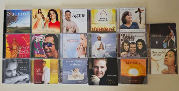 Lote Especial: 17 CDs de Música Católica (Relíquias e Sucessos)