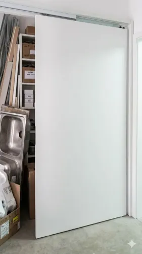 Portas pivonante de vidro