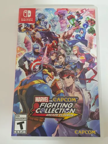 Marvel vs Capcom: Fighting Collection. Jogo de Nintendo Switch.