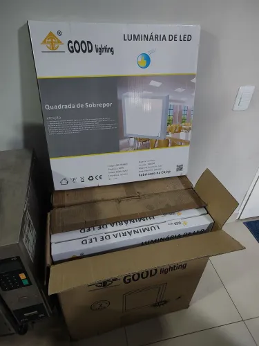 Lampada Led sobrepor 60x60 48w