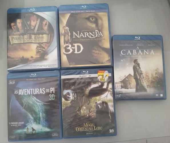 Filmes Blu-ray 3D Diversos