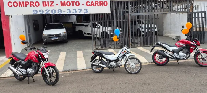 Honda/ POP 110I 2016 BRANCA $9500 (FINANCIA 100%) LINDOMAR MOTOS
