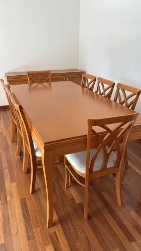Mesa de Jantar 8 lugares + Buffet