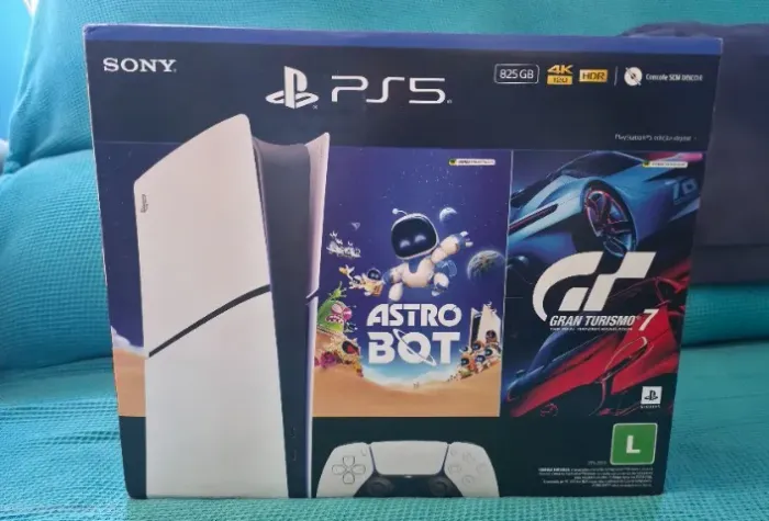 PS5 Astro BOT + Granturismo 7 / 825GB / Midea Digital