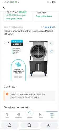 Climatizador industrial