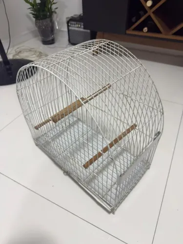 GAIOLA DE FERRO BRANCA