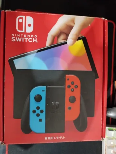 Nintendo Switch OLED - Impecável + 256GB Lotado de Jogos + Emuladores