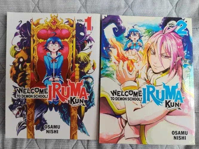 Welcome to the Demon School! Iruma-kun (Mairimashita! Iruma-kun) volumes 1 e 2 em INGLÊS