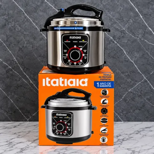 Panela De Pressão Elétrica 5 Litros Inox Itatiaia