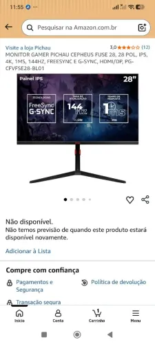 Monitor gamer