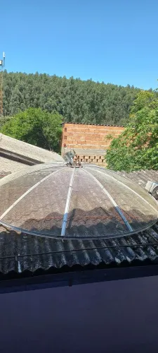 Antena parabólica alumínio