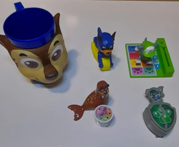 Kit Patrulha Canina Chase e Rocky