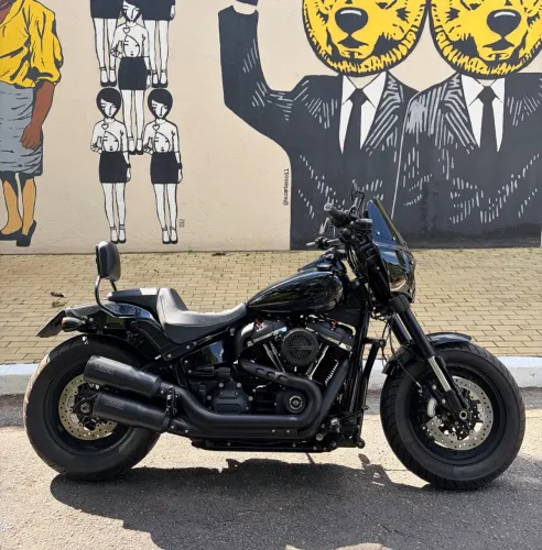 Fat Bob 114 - 2021 - Baixo KM