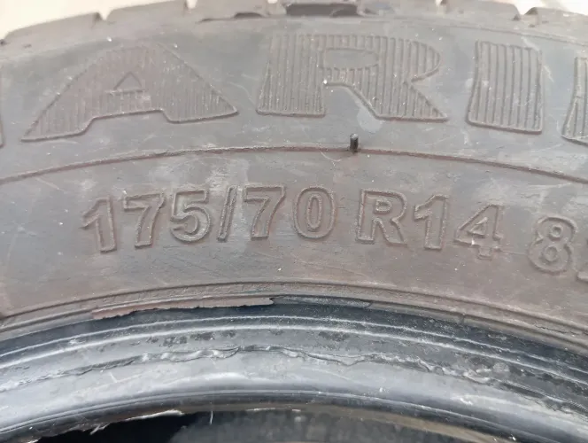 Pneus 175/70/14 da marca marino, pneus remold