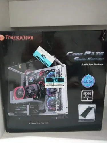 Gabinete Thermaltake Core P3 TG Snow Edition