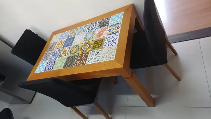 Mesa de Jantar com 3 cadeiras Openbox