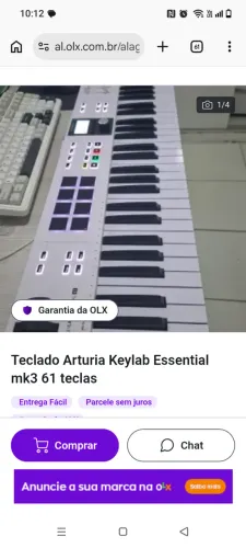 controlador arturia keylab 61 mk3