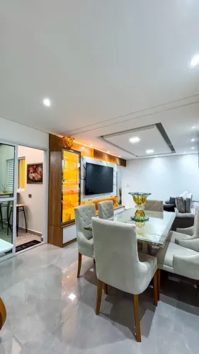 Apartamento com 03 Quartos à venda, 107m² por R$ 619.000 - Vila Pires - Santo André/SP