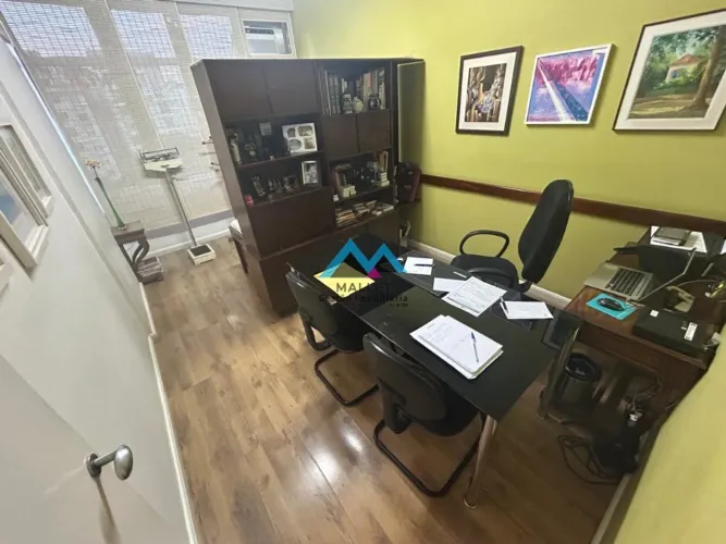 Excelente sala comercial, 32 m², à venda no Edifício Centro Comercial Largo do Machado (Ga