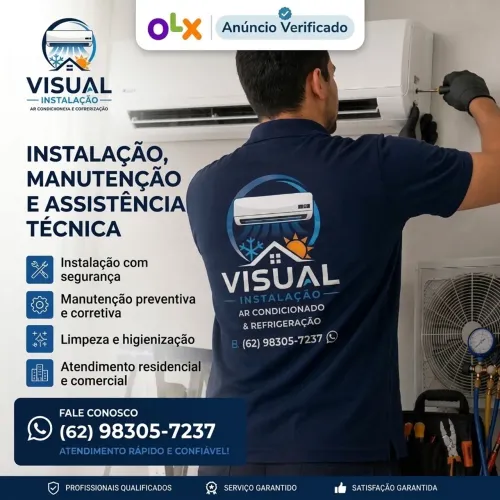 Instalação de Ar Condicionado e Manutenção