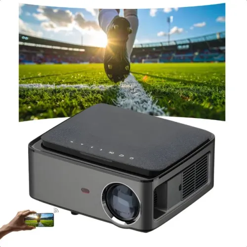 Projetor Touyinger RD828 Full HD 1080p 6500 Lúmens Wi-Fi Espelhamento