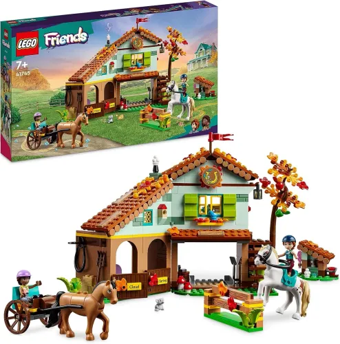2kits LEGO friends 41745 estábulo de cavalos Autumn e 42646 Quarto Autumn 