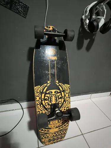 Skate Simulador De Surf Profissional Com Truck Revenge modelo - CX4 E Rolamentos Abec 15