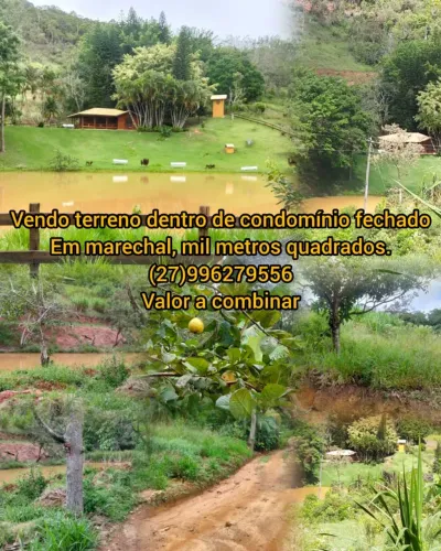 Terreno em marechal condominio