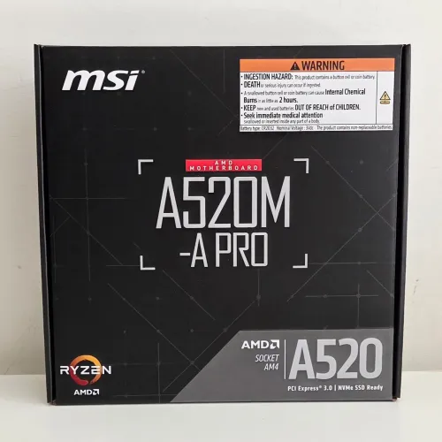 Placa Mãe A520M MSI