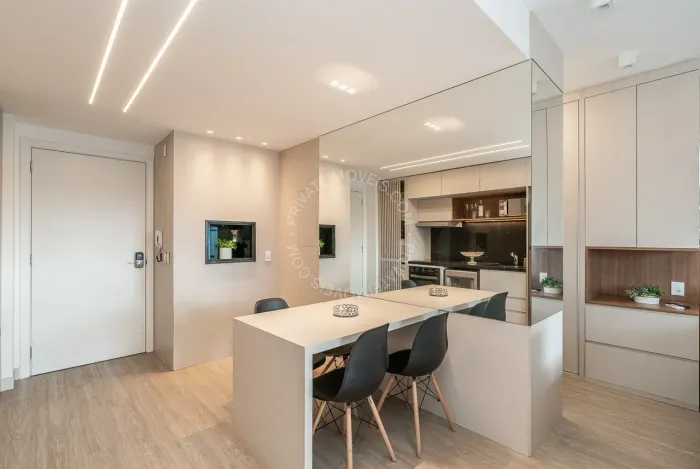 Apartamento mobiliado para alugar no Jardim Europa com 1 quarto (suíte)