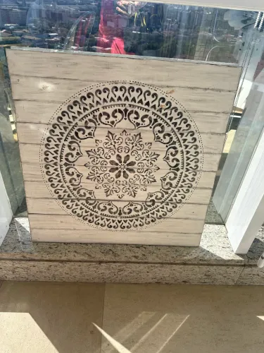 Quadro decorativo mandala 60x60