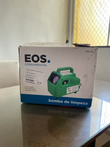 Bomba de limpeza nunca usada