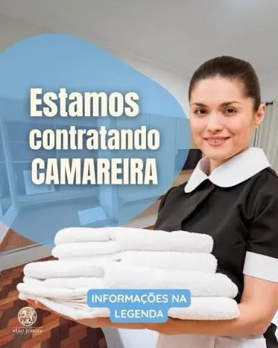 Contra-se camareira para Pousada na Pajuçara