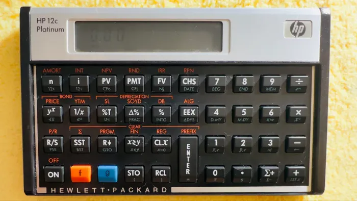 Calculadora HP 12c Platinum