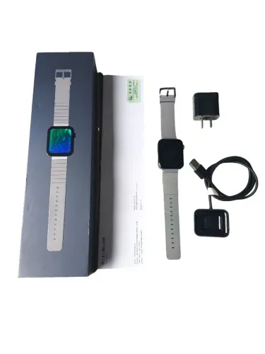 Smartwatch Xiaomi Mi Watch Prata (Modelo XMWT01) - Ideal para Conserto ou retirada de peça