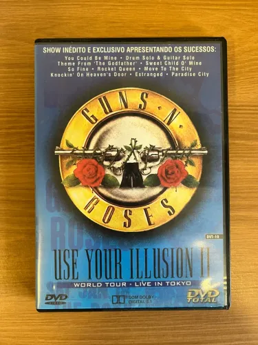 DVD Guns n Roses Live in Tokyo
