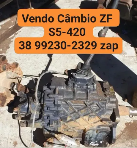 CÂMBIO ZF S5 420 MERCEDES BENZ 710/ACCELO 915