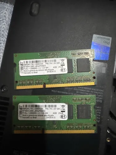 Kit 8GB RAM DDR3 1600MHz Smart (2x 4GB) para Notebook e Mini PC