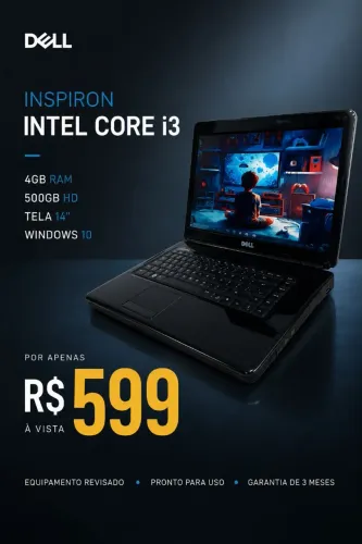 Notebook Dell Core i3