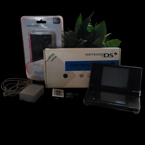 Nintendo DSi Preto Completo Na Caixa (CIB) Desbloqueado + R4 + 16GB - Impecável