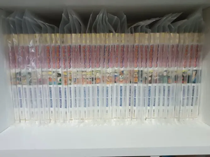 Coleção completa Naruto Gold - 1 ao 72
