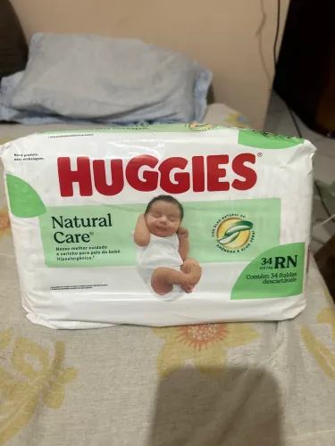 Fralda descartável Huggies Recém Nascido