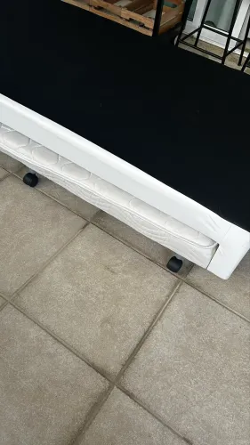 Cama Box C/auxiliar Solteiro Courano Branco (88x188)ortobom