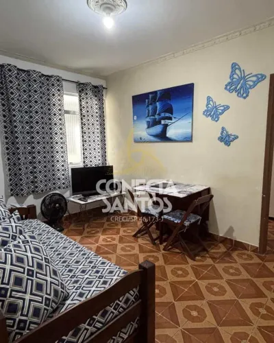 Apto 1 quarto, Tupi, Praia Grande, Cod: 2111
