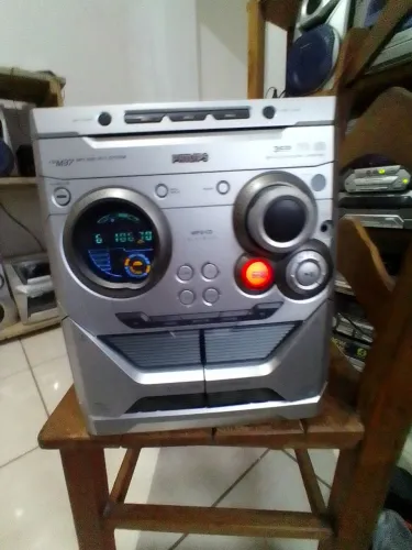 Central Mini sistem Philips fw m 37 leia descrição