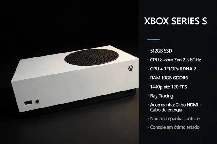 Xbox series S muito muito novo
