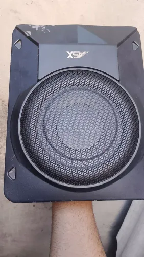 Caixa de som slim de grave de 8