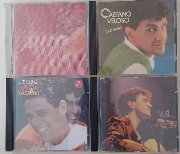 4 - CDs Caetano Veloso